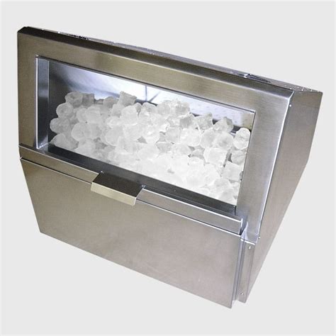 stainless steel ice box for sale|stainless steel portable ice bin.